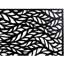 Panneaux de clôture en métal de H 76 po de hauteur - pour patio, balcon et jardin. Rouille, rehaussant. Ps110 Black Screen Deck, Patio. Ajoute du charme.-125816256