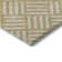 Premium Machine Washable Cerrito Gold Rug
