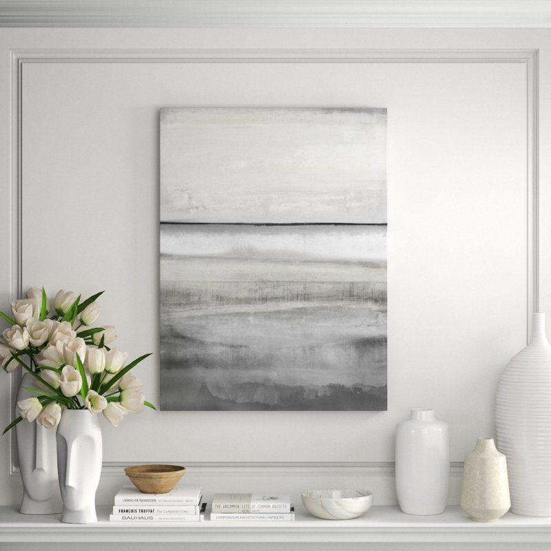 Winter Plains Painting by James McAllen, Plexi, 40" H x 30" W x 1.5" D