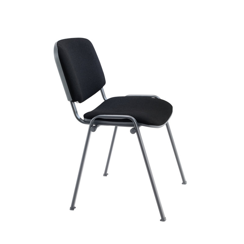 Nanami Waiting Room Chair, Black, Black