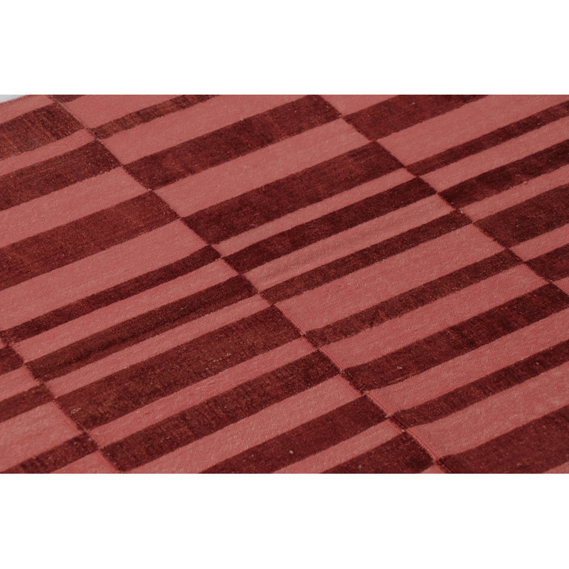 Cotton Geometric Area Rug, Rectangle 10' x 14'