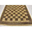 Tapis en laine brun/beige 6 pi 6 po x 9 pi 8 po one-of-kind à la main noué la Didcot