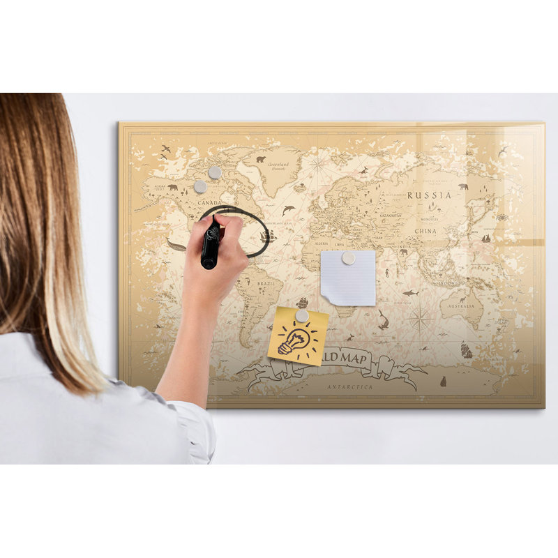 Magnetic Glass Dry Erase Board