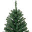 Sapin de Noël artificiel mince de 8 pi de hauteur, non éclairé, avec branches réalistes et 1168 pointes