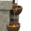 Polystone Solar Fountain with Light