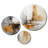 Minimalist Montage II - Abstract Collages Metal Wall Art Set