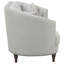 Veronica Light Grey 2-Piece Fabric Living Room Set