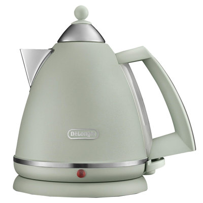 De'Longhi Argento 1.7L Kettle & 4 Slice Toaster