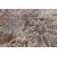 Tapis de salon traditionnel en soie à motif floral 6 x 9
