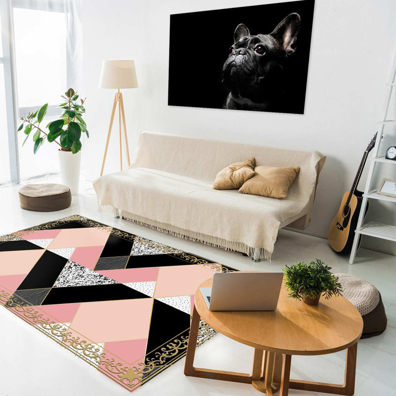 Elsner Geometric Indoor Doormat, 136 x 203 cm