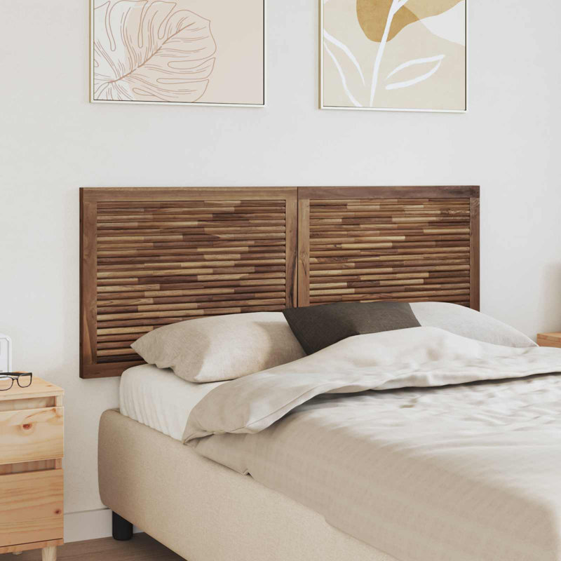 Solid Wood Headboard, European Double (140 x 200 cm)