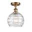 Plafonnier semi-encastré 1 lumière 8 po Anie-1837371203-1837371200-1805963441