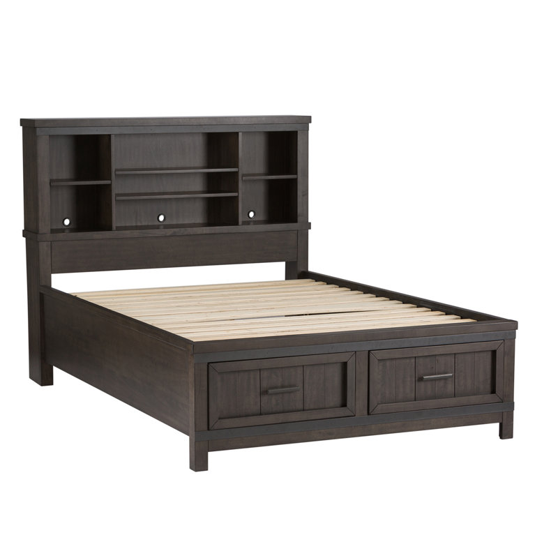 Raimy Full Bookcase Bed