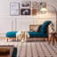 Chaise en rotin de salon