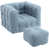 Polyester bleu est en rupture de stock