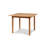 Birmingham 5-Piece Square Teak Outdoor Dining Set with Stacking Armchairs