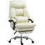 Chaise de bureau rembourrée à dossier haut avec repose-pieds-1745727957