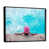 Black Floater Framed