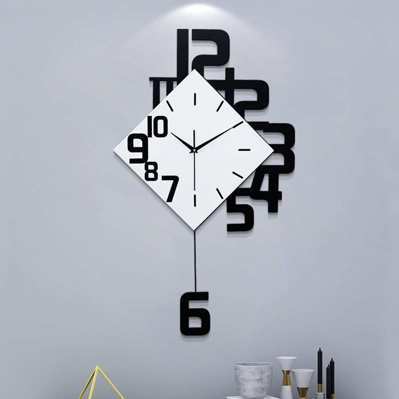 Zylfie Manufactured Wood Wall Clock