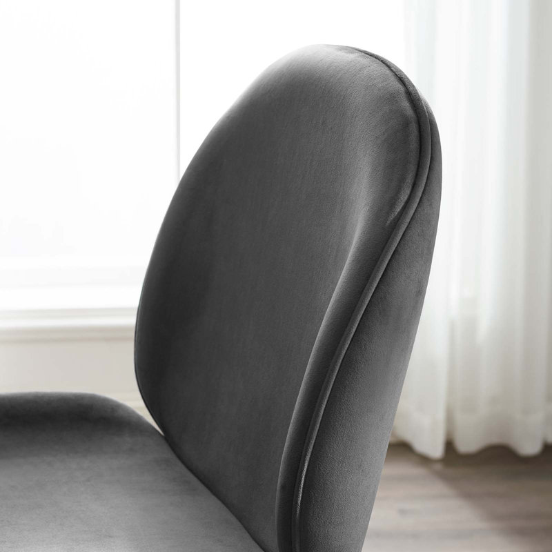 Tabouret de comptoir Scoop Gold, Gris, Tabouret de comptoir (siège d'une hauteur de 25,5