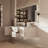 Geneva 60" Wall-Mounted Double Bathroom Vanity Set-694834943-744075737