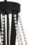 Percy 8 - Light Candle Style Empire Chandelier with Beaded Accents