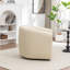 Fauteuil demi-tonneau pivotant rembourré Morre-2145940679