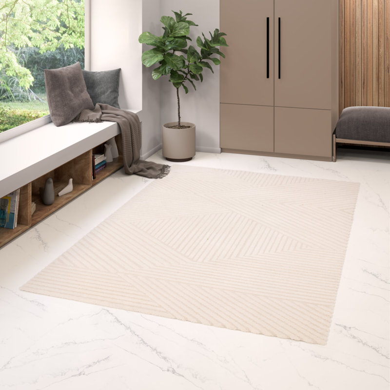 Lylian Geometric Area Rug, Rectangle 200 x 290 cm