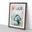 Smile in Abstract by Banksy - Picture Frame Graphic Art Print-55739714-55739713