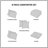 Comfortable 8-piece Seersucker Bedding Set, Blue Polyester, Modern Bedroom Decor