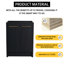Bathroom Cabinet With Resin Basin And Soft Closing Door, 24 Inch, Black Chestnut, Modern Furnishing Thought, Ample Storage Inch Sink, Design, Construction