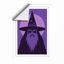 Starlit Wizard Minimalist - Print-805674539-805674538