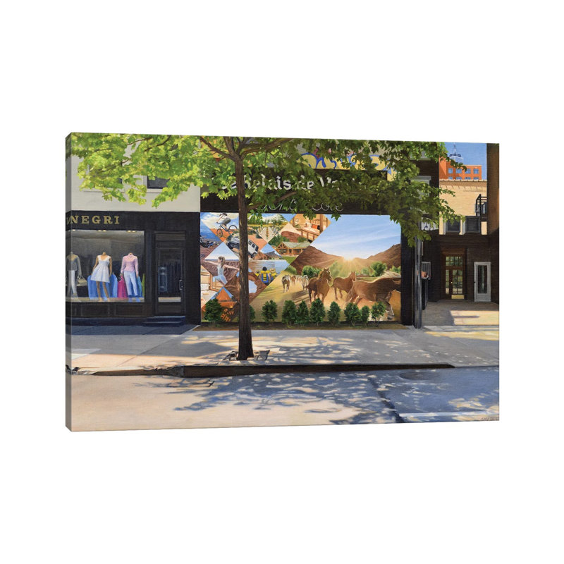 Sorrel River Ranch On Watts Street by Nick Savides - Wrapped Canvas Print, 30.48 cm H x 45.72 cm W