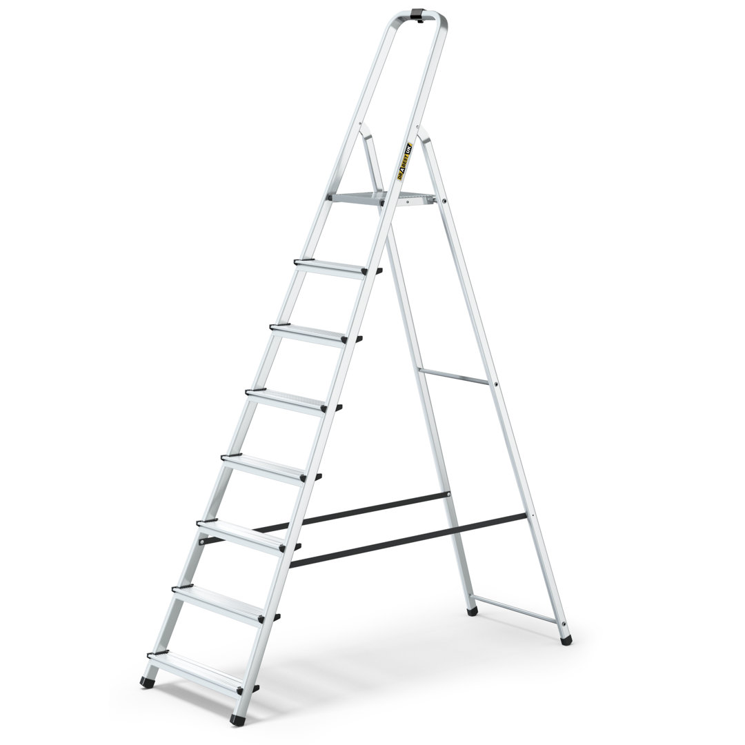 236Cm Aluminium Folding Step Ladder