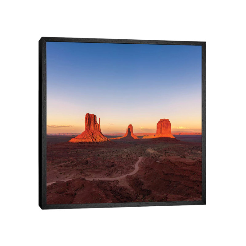 Shadowplay by Fegari - Print on Canvas, Black Framed, 93.98cm H x 93.98cm W x 3.81cm D