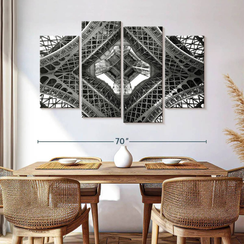 Nicci Under The Eiffel Tower, 42" H x 68" W