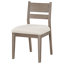 Chaise d'appoint en bois (ensemble de 2)