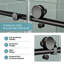 Frameless Single Sliding Shower Door