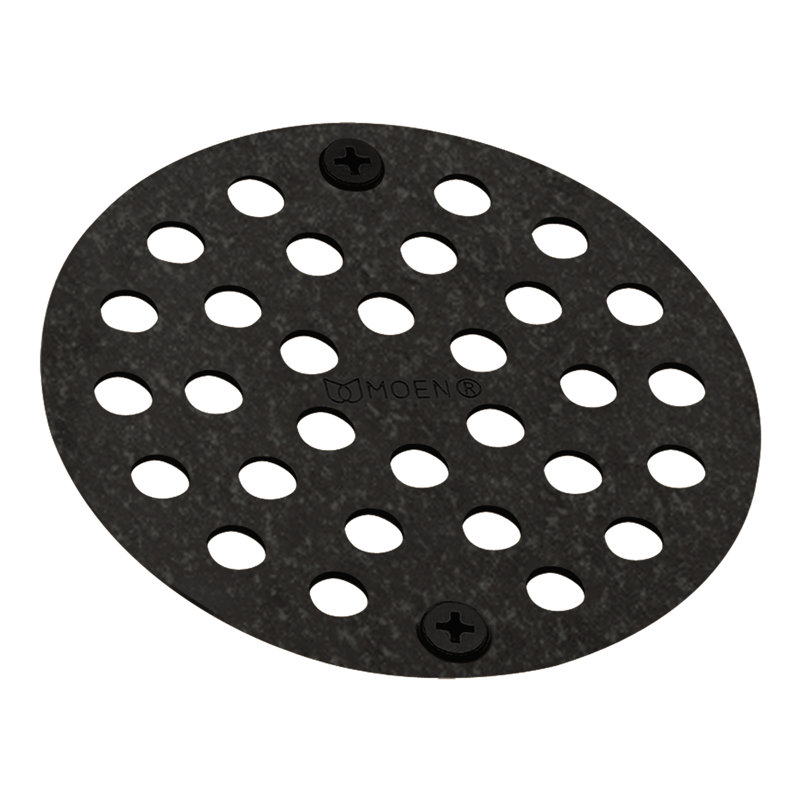 Moen® 4" Grid Shower Drain, Pewter