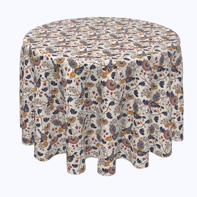 Bouchard Floral Round Tablecloth