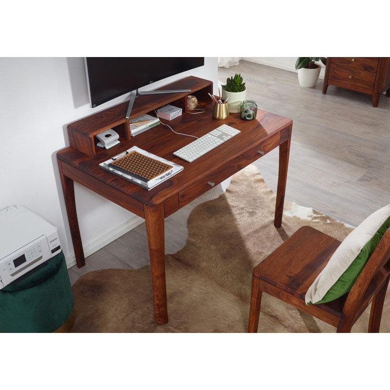 Brooklyn Solid Wood Writing Desk