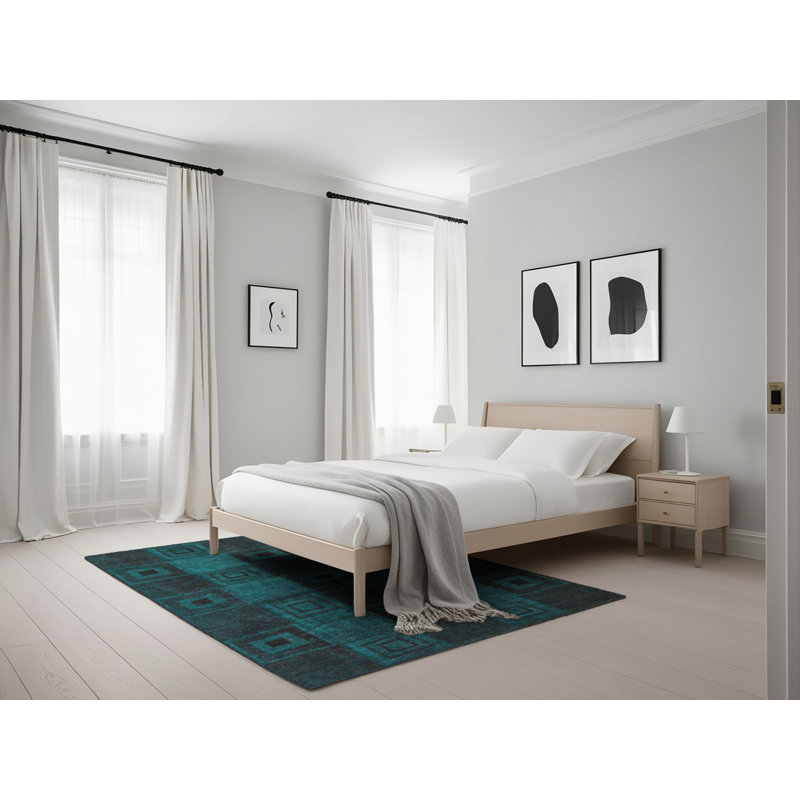 Tapis abstrait moderne 4349, Rectangle 5 pi x 7 pi