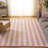 Vermont 951 Flatweave Wool/Cotton Geometric Rug in Rust/Ivory-629100477