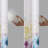 Olivia Blue Printed Total Blackout Single 50x84" Curtain Panel-1132136187