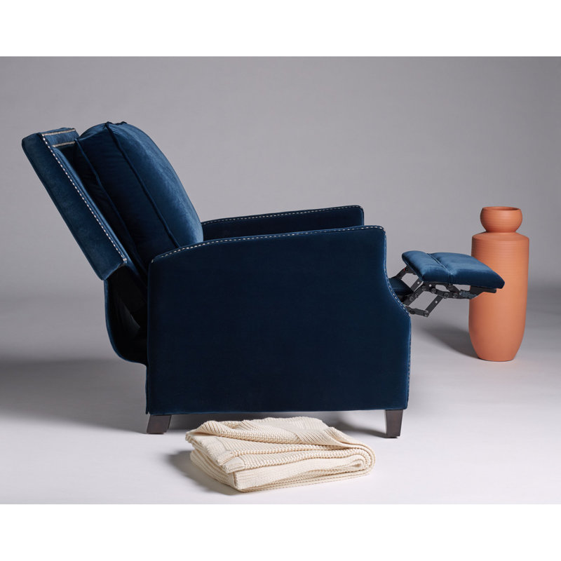 Fauteuil inclinable manuel 30 po, Bleu minuit