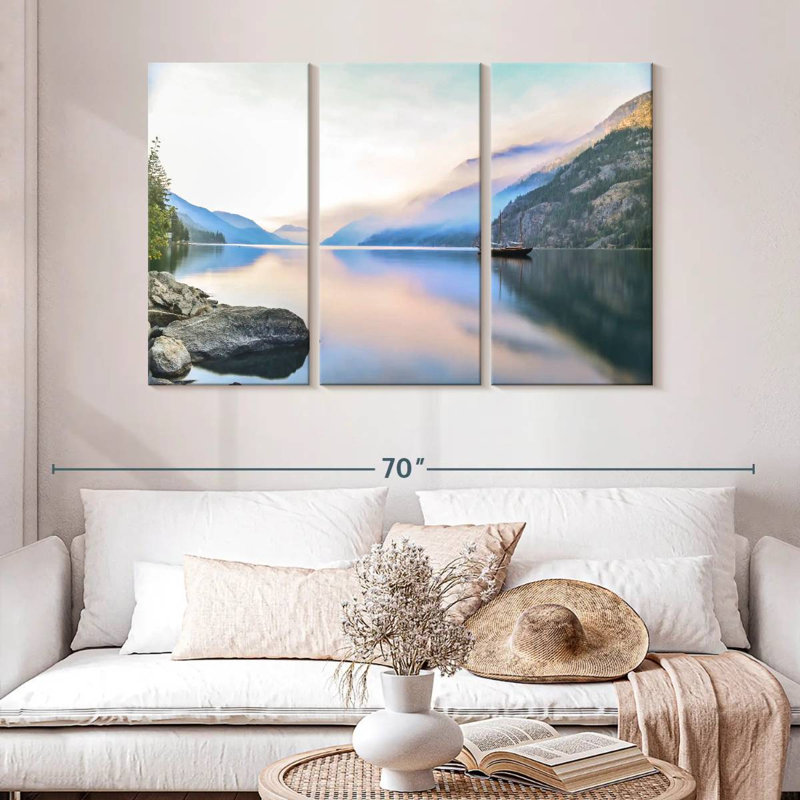 Alvord Stehekin au lac Chelan, H 32 po x l 50 po