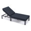 Méridienne ajustable - Fauteuil inclinable d'extérieur, chaise longue de piscine, chaise longue de jardin avec repose-tête et coussins, résistante aux intempéries et aux rayons UV-1323069973