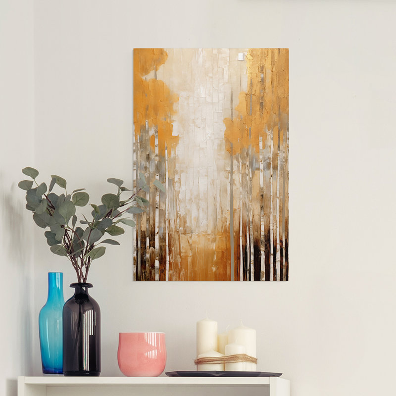 Série ABSTRACT CMLXII - Impression sur toile seulement - NON CADRE, H 48 po x l 32 po