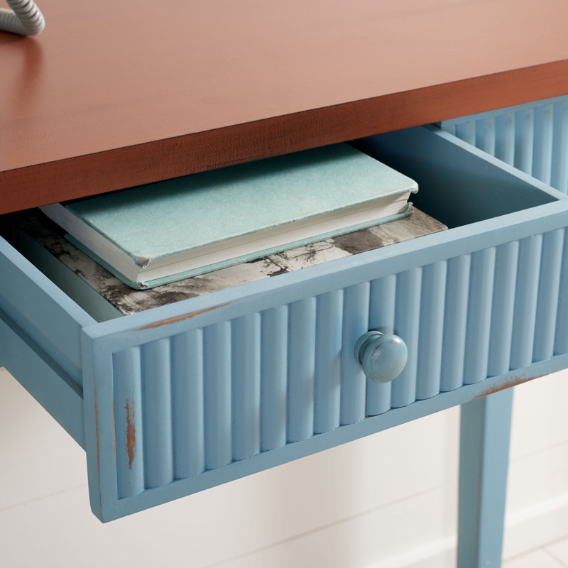 Console 43,25 po, Bleu, Bleu
