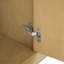 Meuble-lavabo double 60 po avec plateau en quartz Raye Southerland